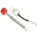 RS PRO Type K Thermocouple 6 mm Diameter, 2 m Length, 0 °C to 250 °C Measurement Range 547-7792