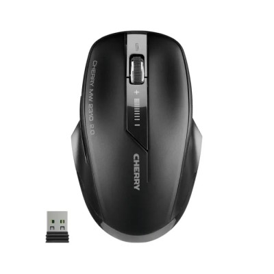 Cherry 6 Button Wireless Symmetrical Infrared Mouse Black MW2310