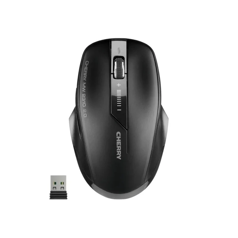 Cherry 6 Button Wireless Symmetrical Infrared Mouse Black MW2310