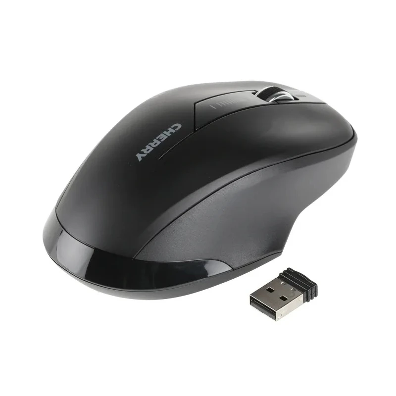 Cherry 6 Button Wireless Symmetrical Infrared Mouse Black MW2310