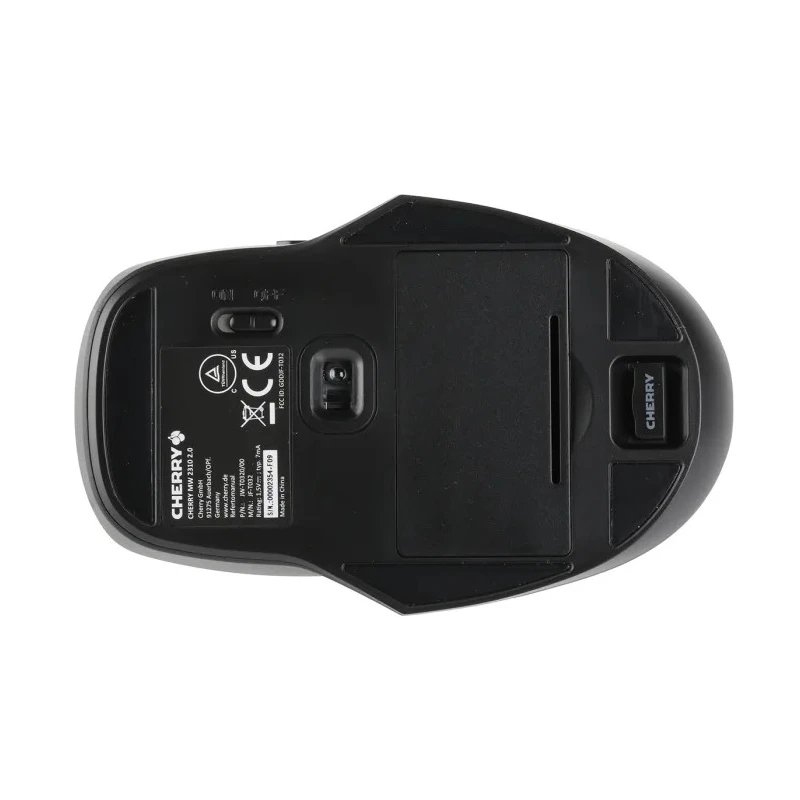 Cherry 6 Button Wireless Symmetrical Infrared Mouse Black MW2310