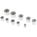 RS PRO 35-Piece 3/8 in Low Profile Socket Set Chrome Vanadium Steel 3/8 in Drive 125-0927