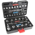 RS PRO 35-Piece 3/8 in Low Profile Socket Set Chrome Vanadium Steel 3/8 in Drive 125-0927