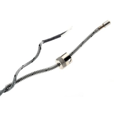 Correge PTC 8 Type J Thermocouple 2 m Length, 8 mm Diameter, 0 °C to 400 °C Max PTC8/2000/SCM/VERROU D15