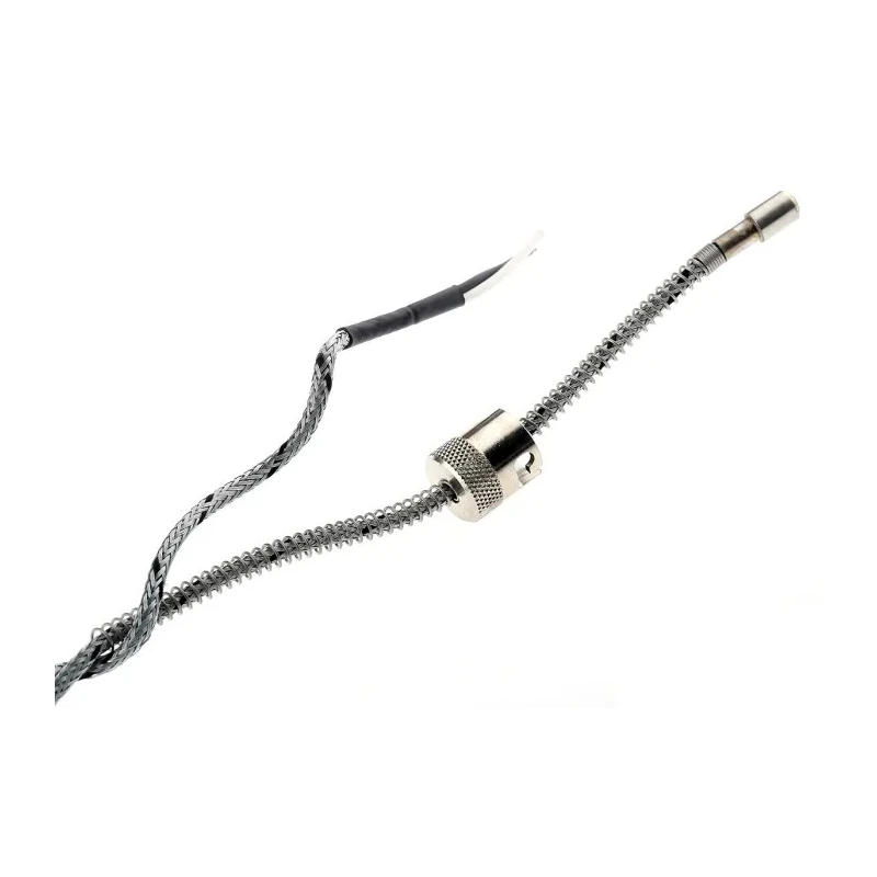 Correge PTC 8 Type J Thermocouple 2 m Length, 8 mm Diameter, 0 °C to 400 °C Max PTC8/2000/SCM/VERROU D15