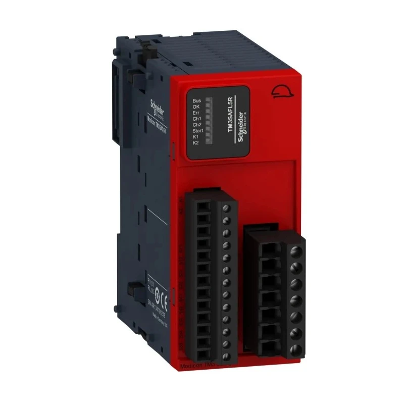 Schneider Electric Modicon TM Series Safety Module 24V dc for Emergency Stop, Switch & Safety Light Curtain TM3SAFL5R