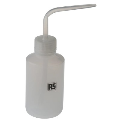 RS PRO Squeeze Bottle, 110ml Polypropylene Non-Conductive Flexible Bottle with Angled Non-Drip Spout 548-0962