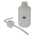 RS PRO Squeeze Bottle, 110ml Polypropylene Non-Conductive Flexible Bottle with Angled Non-Drip Spout 548-0962