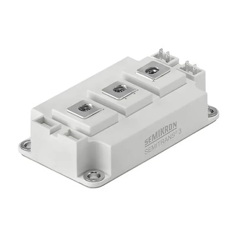 Semikron Danfoss N-Channel IGBT Module 400 A 1200 V 7-Pin SEMITRANS Screw Mount SKM400GB125D