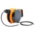 Schill 4 m Cable Reel 230V, 10A, Rubber Jacket, Auto Rewind, IP20 