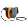 Schill 4 m Cable Reel 230V, 10A, Rubber Jacket, Auto Rewind, IP20