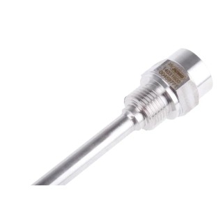 Jumo Thermowell Accessory for Use with Thermocouple, RoHS Standard, 316L Stainless Steel 909710/10-848-10-500-104-26/000