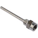Jumo Thermowell Screw-in Pocket for Thermocouple with 316L Stainless Steel, 6 to 8 mm Probe 909710/10-848-10-150-104-26/000