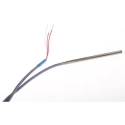 Jumo PT100 RTD Sensor 6 mm Diameter, 100 mm Length, 3 Wire, Class B Accuracy, 80 °C Max PT100