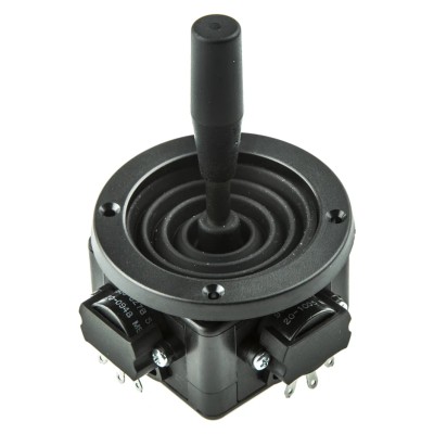 CH Products 2-Axis Potentiometer Joystick Conical Momentary Handle Model M11LOA1P