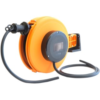 Schill 5 m Rubber Jacket Cable Reel 230V 32A Auto Rewind Spring Return FT260 Series IP20 