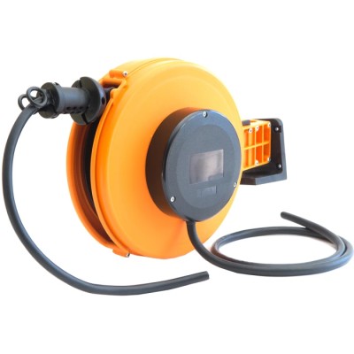 Schill 5 m Rubber Jacket Cable Reel 230V 32A Auto Rewind Spring Return FT260 Series IP20 