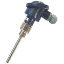 Jumo RTD Sensor 9 mm Diameter, 160 mm Length, 6 Wire, Class B Accuracy, 400 °C Max, Connection Head, Stainless Steel PT100