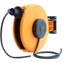 Schill 10 Meter Rubber Jacketed Cable Reel with 0 Sockets, 230V, 32A Current, Auto Rewind, IP40 