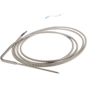 Jumo RTD Sensor 5 mm Dia, 150 mm Long, 3 Wire, Class B Accuracy, Stainless Steel Probe, Cable Termination, 260°C Max PT100