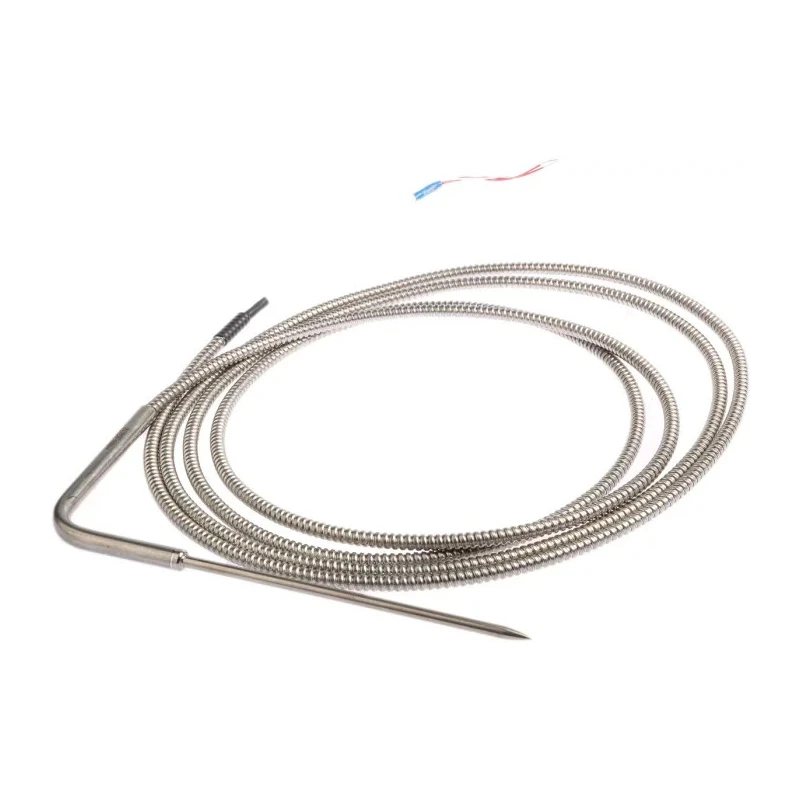 Jumo RTD Sensor 5 mm Dia, 150 mm Long, 3 Wire, Class B Accuracy, Stainless Steel Probe, Cable Termination, 260°C Max PT100