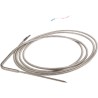 Jumo RTD Sensor 5 mm Dia, 150 mm Long, 3 Wire, Class B Accuracy, Stainless Steel Probe, Cable Termination, 260°C Max PT100