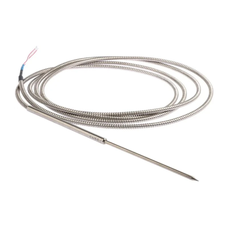 Jumo PT100 RTD Sensor 5 mm Dia, 150 mm Long, 3 Wire, Class B Accuracy, 260 °C max PT100