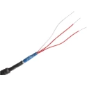 Jumo PT100 RTD Sensor 5 mm Dia, 150 mm Long, 3 Wire, Class B Accuracy, 260 °C max PT100