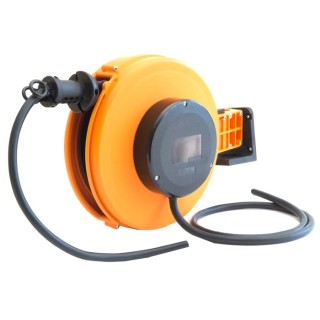 Schill 8 m Rubber Jacket Cable Reel 230V 32A Auto Rewind IP20 FT260 
