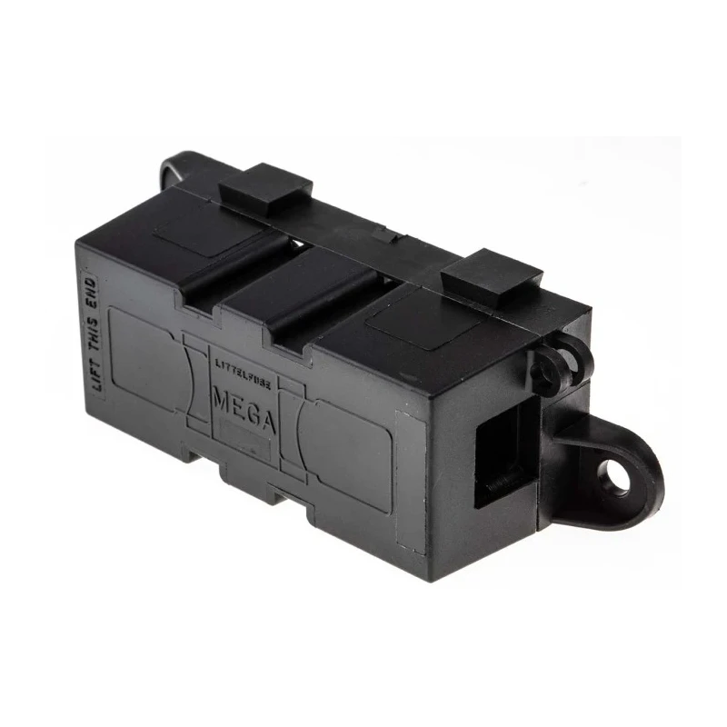 Littelfuse 500A In-line Fuse Holder, 32V DC, MEGA Series, M8 Threaded Stud Terminals 02980900TXN