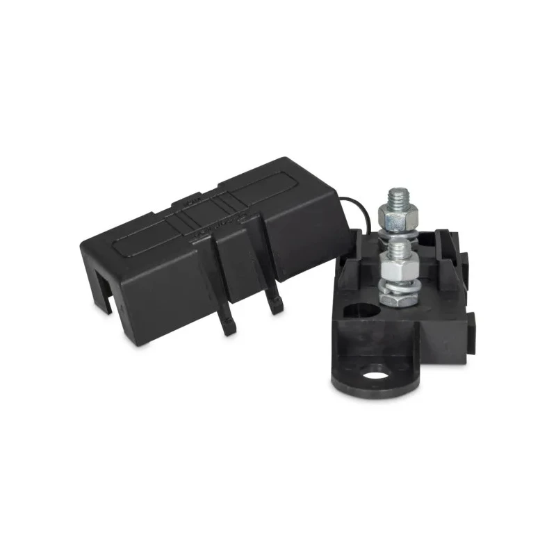 Littelfuse 200A Base Mount Fuse Holder 32V DC Glass Filled Thermoplastic Body 04980900ZXT