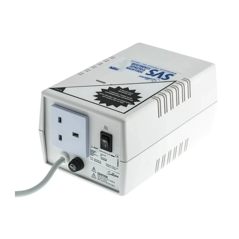 Sollatek Microprocessor Controlled Desktop Voltage Stabiliser 230V AC, 4 A, 920VA SVS Series 98204000/01