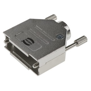 HARTING Metal Straight D-Sub Backshell Connector 15 Contacts IP67 09670150348