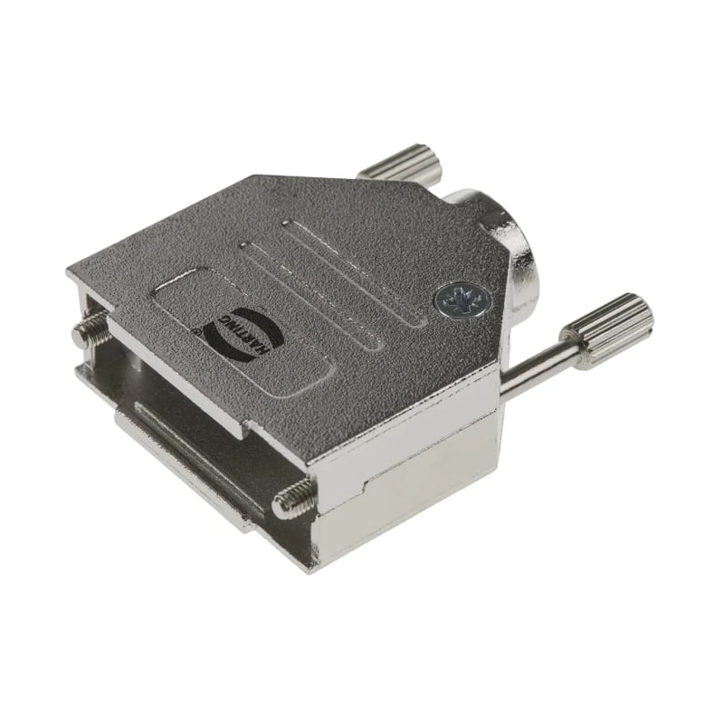 HARTING Metal Straight D-Sub Backshell Connector 15 Contacts IP67 09670150348