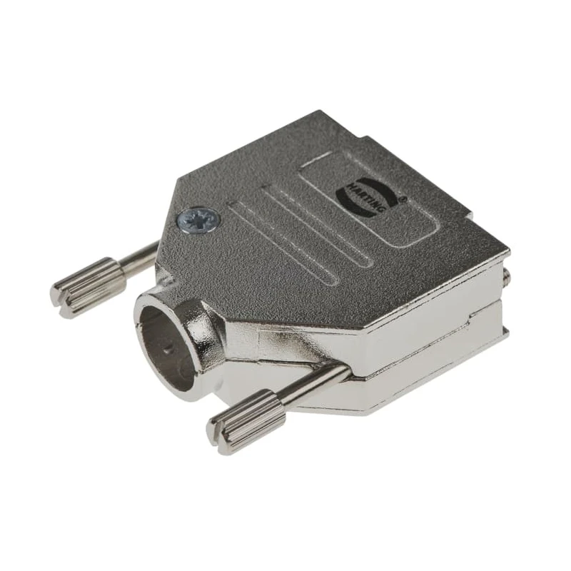 HARTING Metal Straight D-Sub Backshell Connector 15 Contacts IP67 09670150348