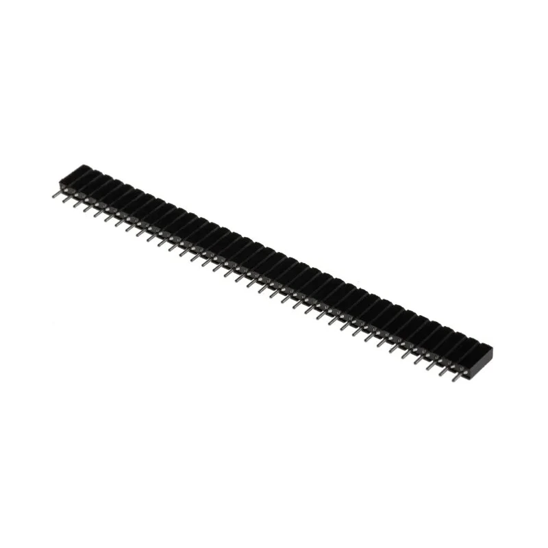 E-TEC BL Series Straight Through Hole PCB Socket 36-Contact 1 Row 2.54 mm Pitch Solder BL1-036-G-700-01
