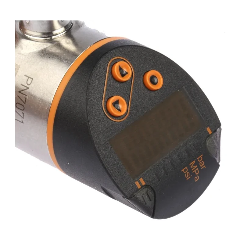 ifm electronic PN Series Pressure Sensor 0 bar to 250 bar Relative Reading with Dual Switched Outputs PN7071