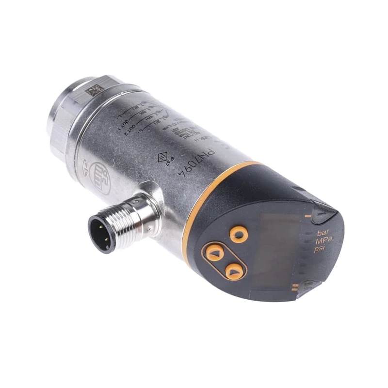 ifm electronic PN Series Pressure Sensor -1 bar to 10 bar Relative Measurement with Fibreglass Reinforced PBT GF30 PN7094