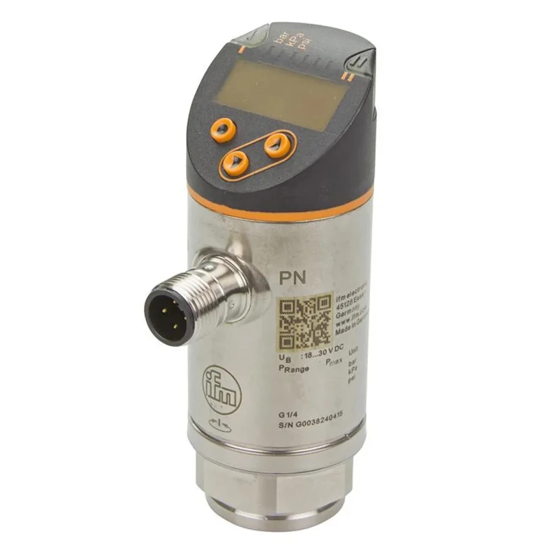 ifm electronic PN Series Pressure Sensor 0 bar to 100 bar Relative Reading IP65/IP67, Fibreglass Reinforced PBT GF30 PN7592