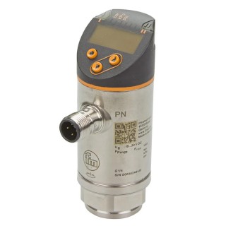 ifm electronic PN Series Pressure Sensor -1 bar to 1 bar Relative Measurement 18-30V DC, ±0.5% Accuracy PN7599