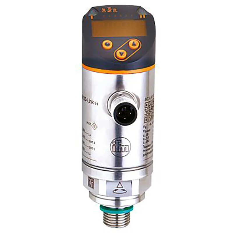 ifm electronic PN Series Pressure Sensor Analogue PNP NO/NC Output 0 bar to 25 bar Relative Reading PN2593