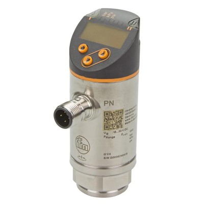 ifm electronic PN Series Pressure Sensor, Analogue, PNP NO/NC Output, 0 bar Min, 250 bar Max Pressure, ±0.4% PN2571