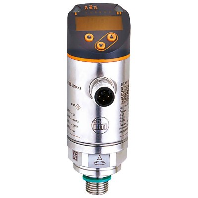 ifm electronic PN Series Pressure Sensor, PNP NO/NC, Analogue Output, -1 bar Minimum Pressure, 10 bar Maximum PN2594