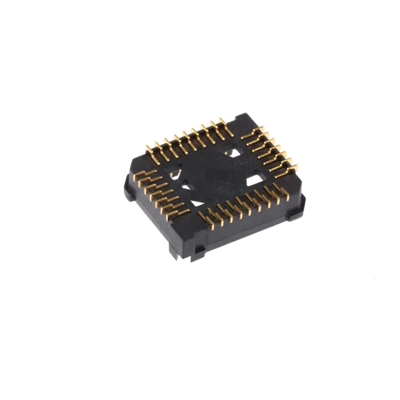 E-TEC 1.27 mm Pitch 32 Way Surface PLCC IC Socket LCC-032-H200-55