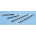 Euroind SIB Series Straight Through Hole Pin Header, 32 Contacts, 2.54 mm Pitch, 1 Row, Unshrouded SIB-132-S037-99
