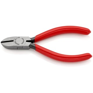 Knipex Side Cutter Diagonal Cutter With Bevel Jaw 110mm Length 70 01 110