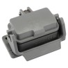 HARTING Han B Range Heavy Duty Power Connector Housing Bulkhead Mount Die Cast Aluminium IP65 IP67 09300101306