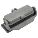 HARTING Heavy Duty Power Connector Housing Han B Series Bulkhead Mount Die Cast Aluminium IP65 09300241306