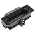 HARTING Heavy Duty Power Connector Housing Han B Series Bulkhead Mount Die Cast Aluminium IP65 09300241306