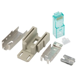 HARTING Heavy Duty Power Connector Module Male 1A Current Rating 50V Polycarbonate Contact Material 8 Contacts 09454001520